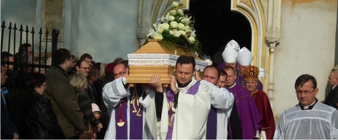 Mons. Eduard Kojnok, rožňavský emeritný biskup - pohreb