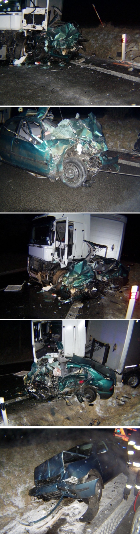 nehoda kamiónov a osobných áut