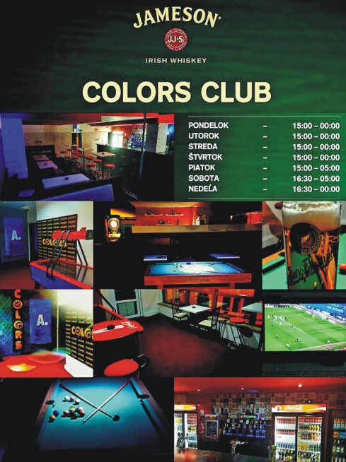 colors club roznava