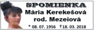 Mária Kerekešová Mezeiová